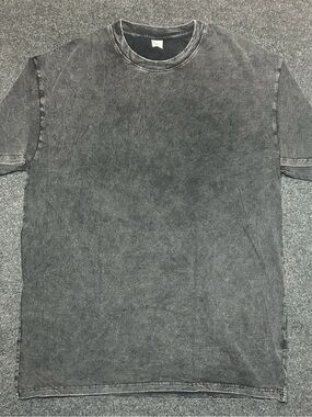 Source Unknown Washed Charcoal Short Sleeve Tee